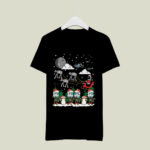 Dark Side Death Star Darth Vader Stars War Happy Chirstmas 2 T Shirt