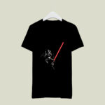 Darth Vader Light The Cigarette With Lightsaber Star Wars 2 T Shirt
