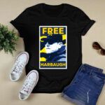 Dave Portnoy Wearing Free Harbaugh 4 T Shirt