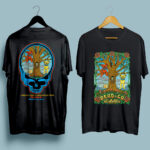 Dead And Company Tour Raleigh Nc 2021 Rock Band Grateful Dead front 5 T Shirt