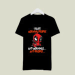 Deadpool Coffee I Hate Morning People and Morning and People 3 T Shirt