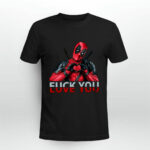 Deadpool Fuck You and Love You Red 4 T Shirt
