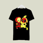 Deadpool Pikachu 3 T Shirt