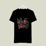 Deadpool Toothless Costume Each Other Funny 2 T Shirt