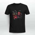 Deadpool Toothless Costume Each Other Funny 3 T Shirt