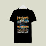 Def Leppard 47 Years 1977 2024 Thank You For The Memories 2 T Shirt