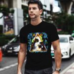 Def Leppard histeria playera mujer L Jaspeado oscuro 0 T Shirt