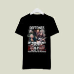 Deftones 36th Anniversary 1988 2024 Thank You For The Memories 3 T Shirt