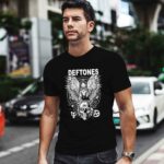 Deftones Owl and Skull Alternative Metal 0 T Shirt
