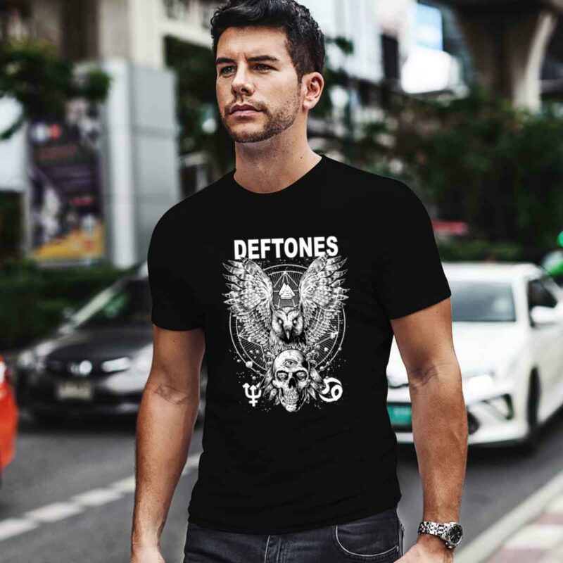 Deftones Owl And Skull Alternative Metal 0 T Shirt