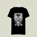 Deftones Owl and Skull Alternative Metal 4 T Shirt