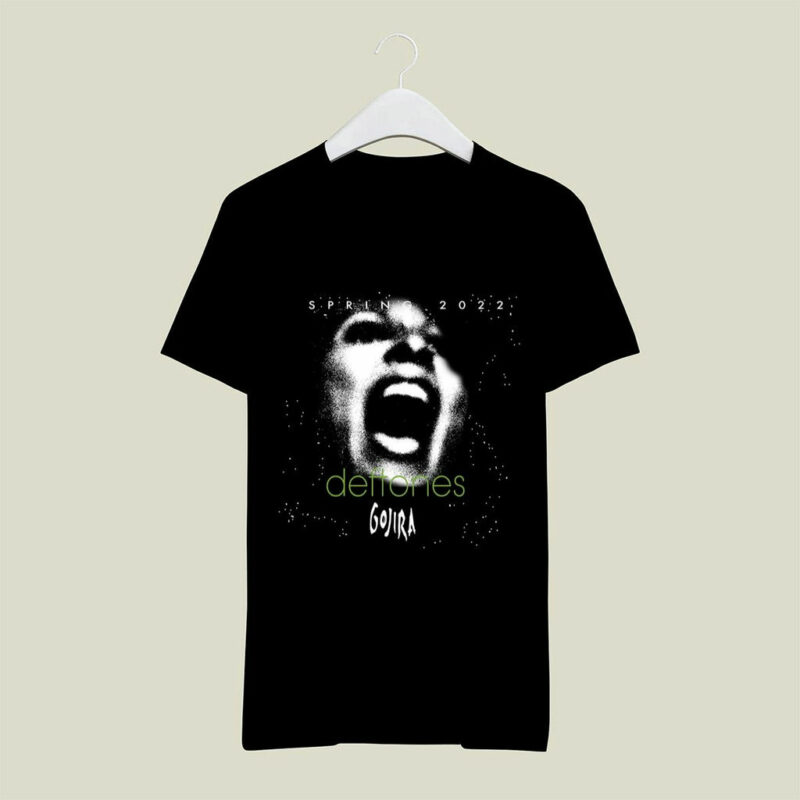 Deftones Tour 2022 Music Summer World Tour Gift For Fan Front 4 T Shirt