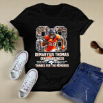 Demaryius Thomas Denver Broncos Thank You For The Memories 2 T Shirt