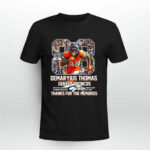 Demaryius Thomas Denver Broncos Thank You For The Memories 4 T Shirt