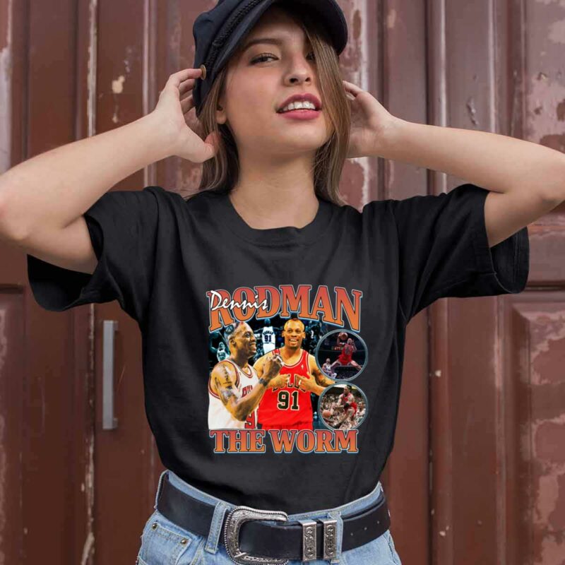 Dennis Rodman The Worm Vintage 0 T Shirt
