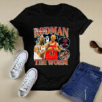 Dennis Rodman The Worm Vintage 3 T Shirt