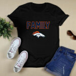 Denver Broncos Family 4 T Shirt