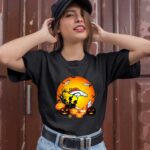 Denver Broncos Football Pumpkin Halloween 0 T Shirt