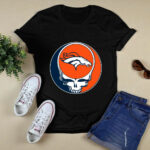 Denver Broncos Grateful Dead Fan Fan Football 2 T Shirt