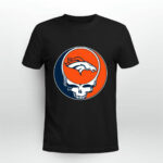 Denver Broncos Grateful Dead Fan Fan Football 4 T Shirt
