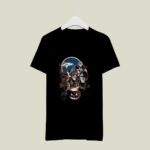 Denver Broncos Halloween Scream Team 4 T Shirt