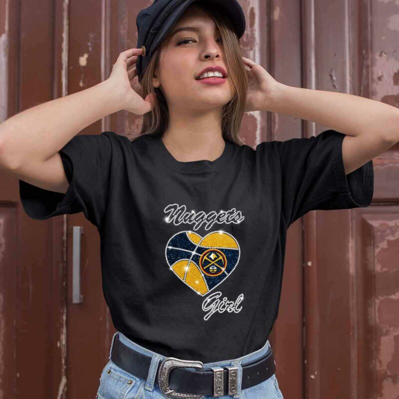 Denver Nuggets Girl Heart 0 T Shirt