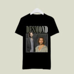 Desmond Hume Lost Henry Ian Cusick Vintage 2 T Shirt