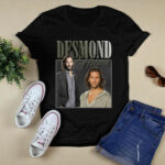 Desmond Hume Lost Henry Ian Cusick Vintage 4 T Shirt
