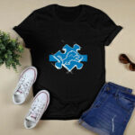 Detroit Lions Autism 2 T Shirt