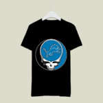 Detroit Lions Grateful Dead Fan Fan Football 3 T Shirt