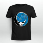 Detroit Lions Grateful Dead Fan Fan Football 4 T Shirt