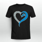 Detroit Lions Hear 1 T Shirt