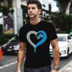 Detroit Lions Hear 3 T Shirt