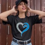 Detroit Lions Hear 4 T Shirt