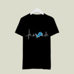 Detroit Lions Heartbea 4 T Shirt
