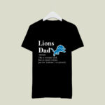 Detroit Lions Like A Normal Dad But So Much Cooler 3 T Shirt