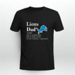Detroit Lions Like A Normal Dad But So Much Cooler 4 T Shirt