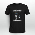Detroit Lions Like GrandFather Like GrandDaughter 4 T Shirt