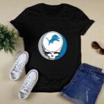 Detroit Lions Your Face Football Fan Supporter Grateful Dead 2 T Shirt