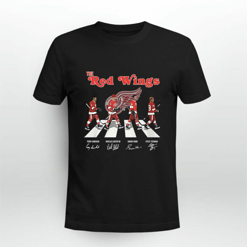 Detroit Red Wings All Legends Abbey Road 0 T Shirt