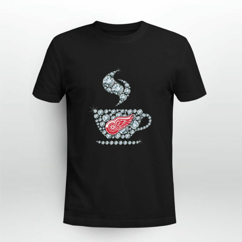 Detroit Red Wings Coffee Diamond 0 T Shirt