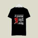 Detroit Red Wings May Live In Florida But Heart Soul In Detroit 1 T Shirt