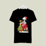 Detroit Red Wings Snoopy Woodstock Christmas 1 T Shirt
