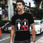 Detroit Red Wings Your Husband My Husband 2 T Shirt