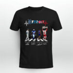 Detroit Sports Team Abbey Road Signatures 3 T Shirt