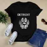 Detroit football fans lions 4 T Shirt