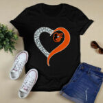 Diamond Baltimore Orioles Hear 2 T Shirt