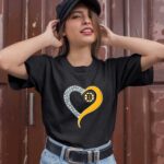 Diamond Boston Bruins Hear 3 T Shirt