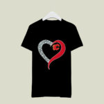 Diamond Calgary Flames Hear 1 T Shirt