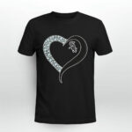 Diamond Chicago White Sox Heart 1 3 T Shirt